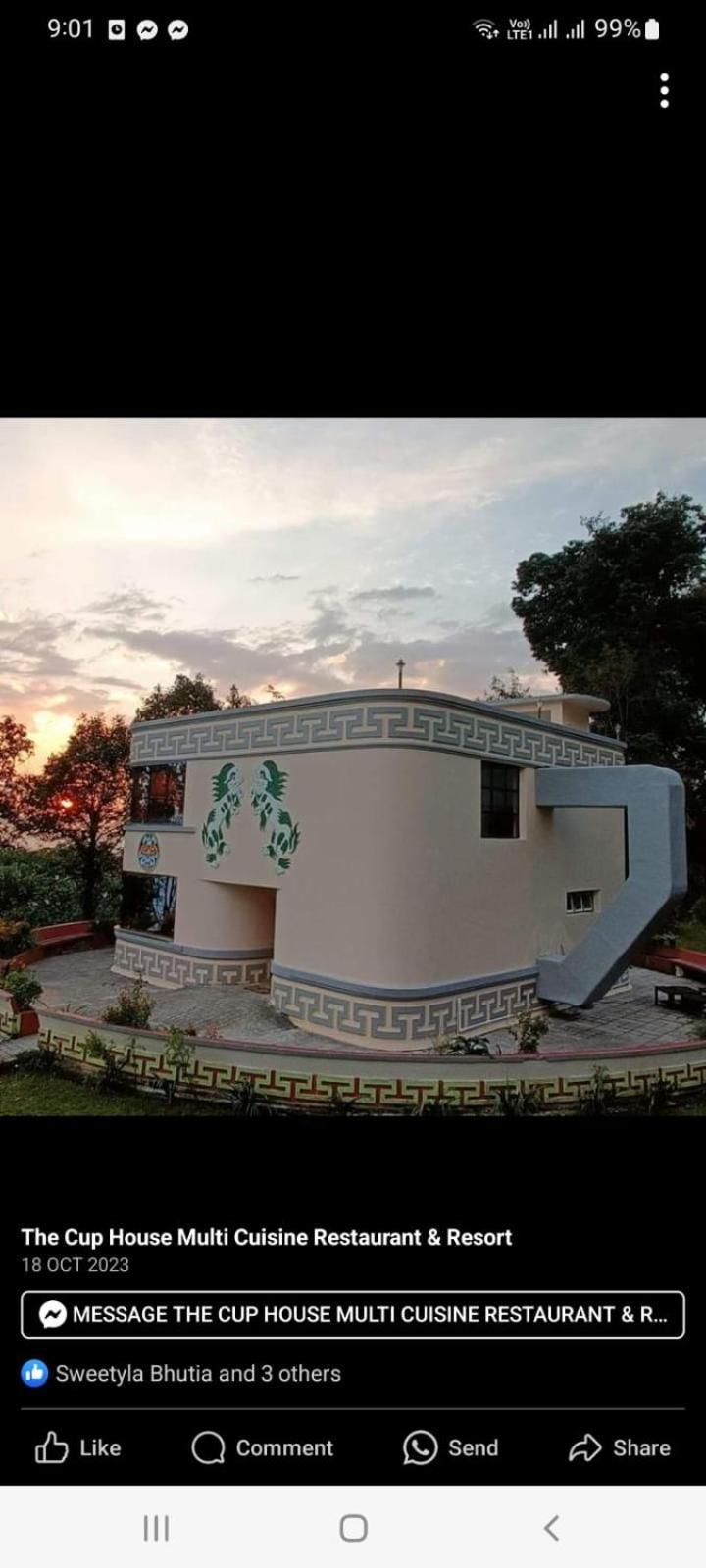 The Cup House Resort Namchi Exterior foto
